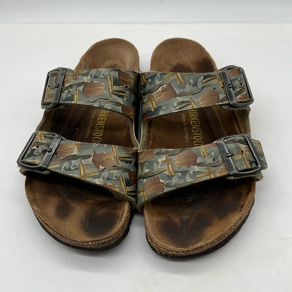 Jerry Garcia print Birkenstocks- Excellent condition Size 37 -6 USA